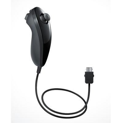 Wii Nunchuk Controller Black