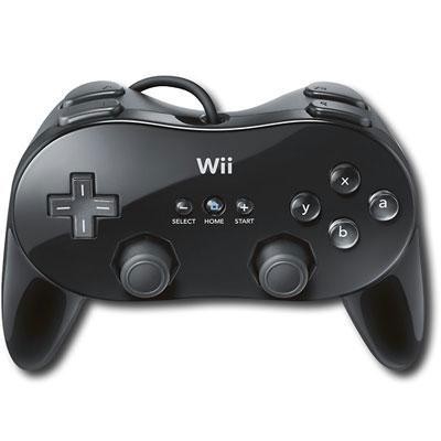 Wii Classic Controller Pro Blk