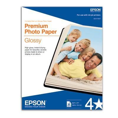 Prem.glossy Photo Paper Ltr 50