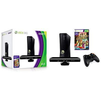 Xbox 360 4gb Kinect Bundle