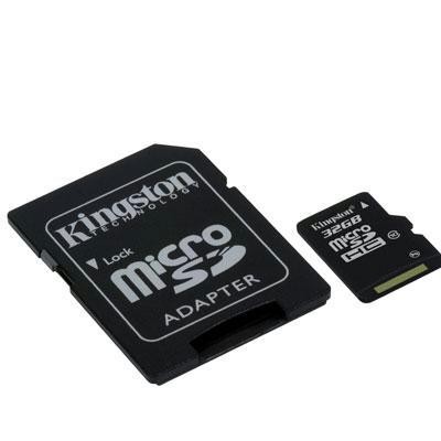 32GB microSDHC Class 10 Flash