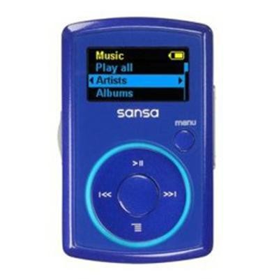 Clip Plus 4gb Mp3 Playr Indigo