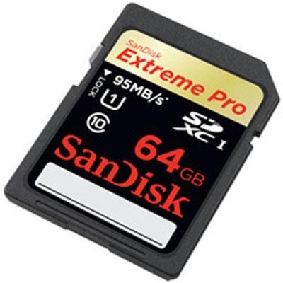 64GB Extreme Pro SD Card