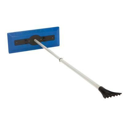 46" Snow Broom With Scraper