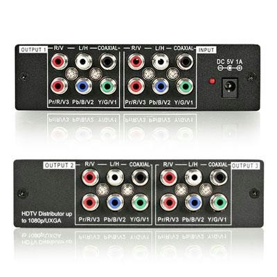 3-port Comp Video Splitter/amp