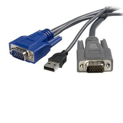 10' Usb 2-in-1 Kvm Cable