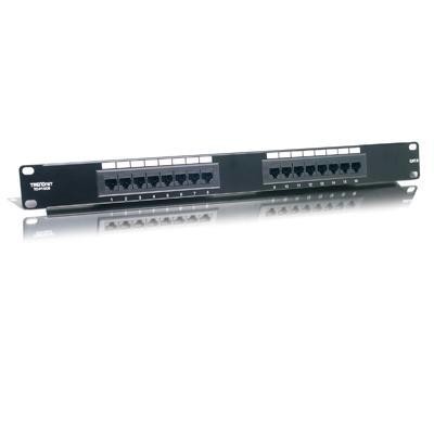16-port Cat.6 19" Rm Patch Pan