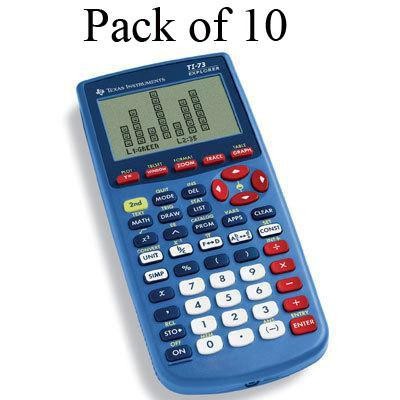 Ti-73tp Teacher 10 Pack