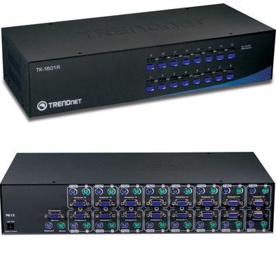 16-Port Rack Mount KVM Switch