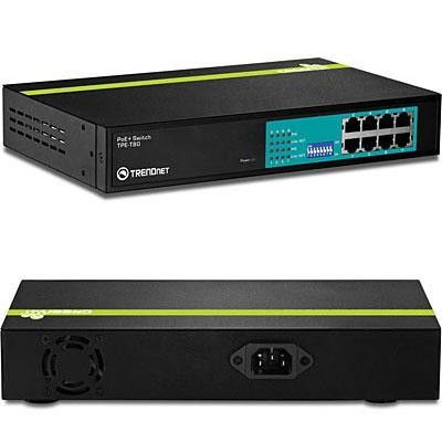 8 Port Fe 30w Poe Switch