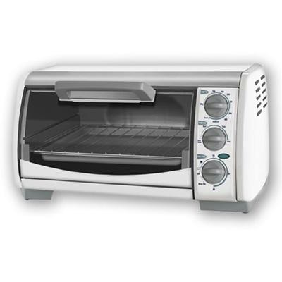 Bd 4 Slice Toaster Oven Whtgry