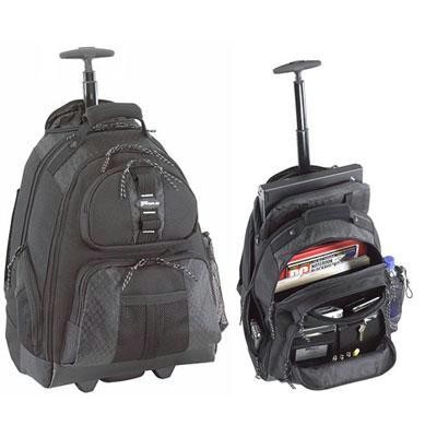 Rolling Notebook Backpack Blk