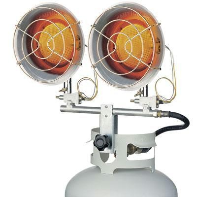 DH Propane TankTop Heater Dbl