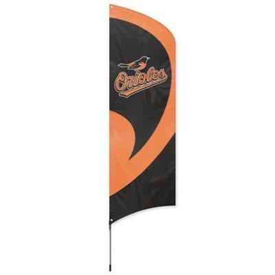 Orioles Tall Team Flag W Pole