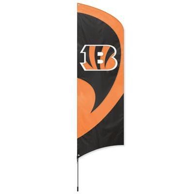 Bengals Tall Team Flag W Pole