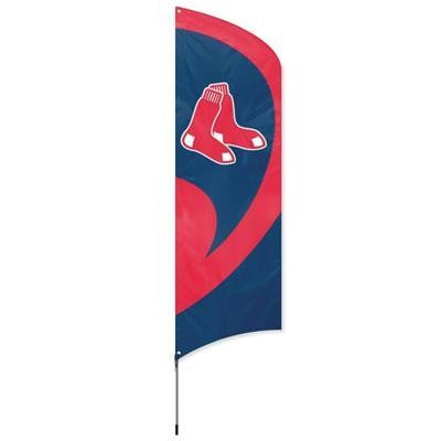 Red Sox Tall Team Flag W Pole