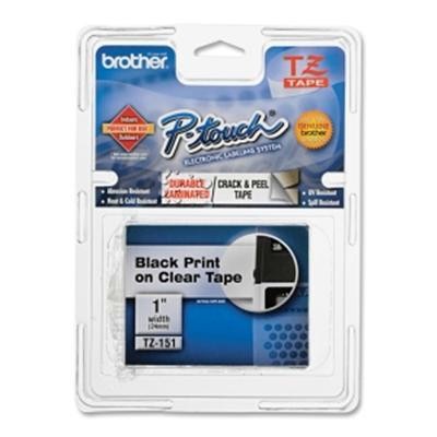 Blk On White1" Industrial Tape