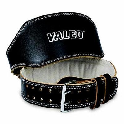 Valeo 6" Blk Leather Blt Med