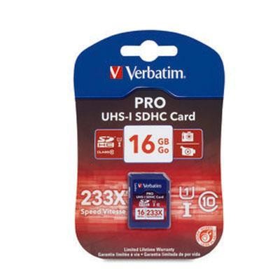 16GB Pro 233X UHS1 Class 10