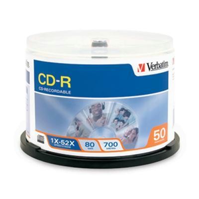 CD-R 80MIN 700MB 52X -50PK