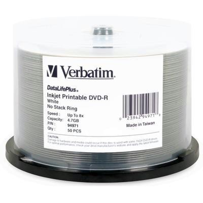 Dvd-r 4.7gb 8x White