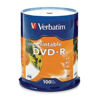 Dvd-r 16x White Inkjet Printab