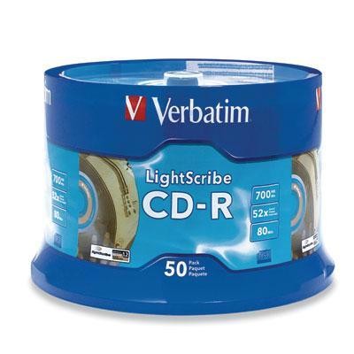 Cd-r 80min 700mb 52x Lightscri