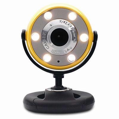 NIGHT VISION WEB CAM YELLOW