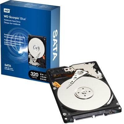 320gb 2.5" Sata -retail Kit