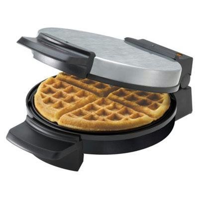 Bdbelgianroundwafflemakerssblk