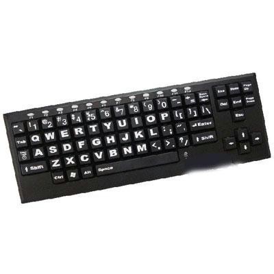 Wireless Large-key Keyboard Bl
