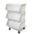 Three Tier Mobile Cart Black