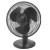 12" Table Fan, 3-speed (black)