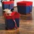 Med Wheeled Toy Storage Navy
