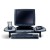 Flat Panel Monitor Stand Black