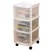 Three Drawer Cart White