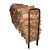8ft Log Rack Ornmntlscrollbrnz
