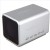 Pitbull Speaker 4gb Silver