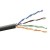 1000' Cat5e Bulk Cable Black