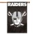 Raiders Applique Banner Flag