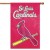 Cardinals Applique Banner Flag