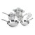 Elegance 10pc Cookware Ss