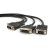 Dvi-d M/m + Vga Male Splitter