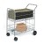 Worcester Mail Cart - Chrome