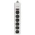 Power Strip - Metal - 6 Out