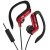 Sport Earclip W&#47;mic&remote Red