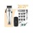 C 21-piece Haircut Kit W Case