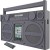 Boombox For Iphone Gray