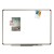 8x4 Euroframe  Porcelain Whtbd