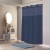 Hk Showercurtainfbrc71x74 Navy